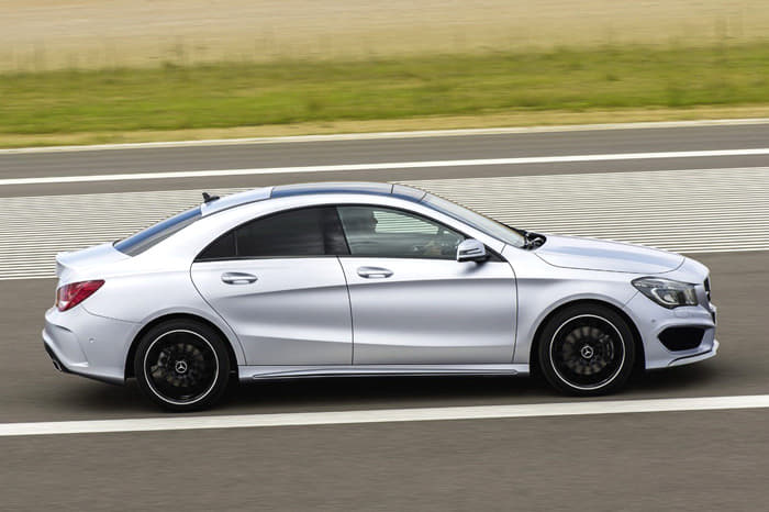 Mercedes CLA compact saloon photo gallery
